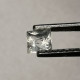 Topaze Incolore Naturelle Du Brésil -  Carré 0.42 Carat - 4.0 X 3.8 X 2.9 Mm - Topacio