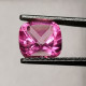 Topaze Rose Recouverte Du Brésil - VS - Coussin 2.40 Carats - 8 X 8 X 5 Mm - Topacio