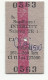 Romania, Intercity Ticket, Cluj - Salonta,  2005. - Europe