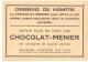 IMAGE CHROMO CHOCOLAT MENIER N° 31 ROYAUME6UNI LONDRES PALAIS KENSINGTON RESIDENCE ROYALE - Menier