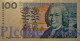 SWEDEN 100 KRONOR 1986 PICK 57a VF - Sweden