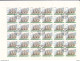 URSS 1981 BATEAUX 2 Planches De 36 Yvert 4849-4850, Michel 5112-5113 Oblitéré, Used; Cote Yv 14.40 Euros - Full Sheets
