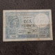 BILLET CIRCULE 10 FRANCS MINERVE 9 1 1941 FRANCE / BANKNOTE - 10 F 1916-1942 ''Minerve''