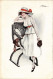 PC ARTIST SIGNED, MEUNIER, TROTTINS DE PARIS, RISQUE, Vintage Postcard (b51719) - Meunier, S.