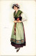 PC ARTIST SIGNED, MEUNIER, COSTUMES DE LORRAINES, Vintage Postcard (b51683) - Meunier, S.