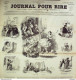 Journal Pour Rire 1848 N°18 MODES PARISIENNES Philipon LA FETE Monta TRAVAILLEU - 1800 - 1849