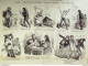 Journal Pour Rire 1848 N°18 MODES PARISIENNES Philipon LA FETE Monta TRAVAILLEU - 1800 - 1849