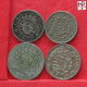 CAPE VERDE  - LOT - 4 COINS - 2 SCANS  - (Nº58120) - Kilowaar - Munten