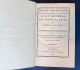 LIVRE RARE Cuir 1808 " POSTE IMPÉRIALES ETAT GENERAL DES POSTES ET RELAIS DE L'EMPIRE FRANCAIS " EX COLLECTION BAUDOT - Philatelie Und Postgeschichte