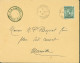 Bureau Anglais Au Maroc YT N°48 Ou 54 ? Surchargé Morocco Agencies 40ct CAD British Post Office Larache 4 OCT 1927 - Oficinas En  Marruecos / Tanger : (...-1958