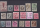 Belgique LOT DE TIMBRES PERFORES  Perfins - Unclassified