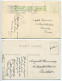 LOT 4 CPA Voyagé 1913 1914 WICHITA St Francis Hospital Woodman Bridge Riverside Park Little River Dam Friends University - Wichita