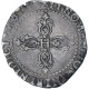 France, Henri IV, 1/2 Franc Buste Lauré, 1594, Rouen, Argent, TB+, Gadoury:590 - 1589-1610 Enrico IV