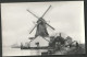 Wormer, Oliemolen "De Mol" Gesloopt In 1904, Met Mensen Op Boot En Roeiboot - Wormerveer