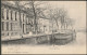 Sluis 1916 - Kade Met Binnenschip - Sluis