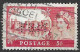 GREAT BRITAIN - 1955 -  PERFIN "F.& M." SU CARNARVON CASTLE 5 SH. (YVERT 284 - MICHEL 279) - Used Stamps