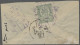 Afghanistan: 1909, Cover Franked On Reverse With Single 1909 1a Blue (SG 166) Ti - Afghanistan