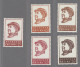 China (PRC): 1967, Mi.No.985-989, "46 Anniversary Of Chinese Communist Party Fou - Neufs