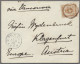 Japan: 1898, Three Items - (1) 10s. Brown As Single On Cover To Klagenfurt, Aust - Otros & Sin Clasificación