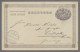 Japan - Postal Stationary: 1898, 4 Sen-Ganzsachenkarte Mit Rückseitigem Farbigem - Postales