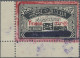 Yemen - Kingdom: 1963, Consular Official Stamp 10b. Red/black With Red Handstamp - Yémen
