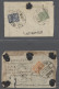 Nepal: 1941-1949, Two Registered Letters Bearing Mi.No.56 As Single, The Other M - Nepal