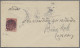 Thailand: 1928, 10 S. Carmine On Cover With Scarce Mute Cancellation. ÷ 1928, 10 - Thaïlande