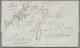 New South Wales: 1849, "Four Posts Inn/9th June 1849" Manuscript And Red "Paid" - Cartas & Documentos