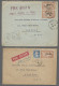 Algeria: 1926, Zwei Bedarfs-Flugbriefe Von Oran Nach London, Dabei Recobrief Mit - Covers & Documents