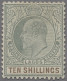 Lagos: 1904, Edward VII, Watermark CA, Mixed Hinged/MNH, Scarce, Top Value Signe - Nigeria (...-1960)