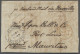 Mauritius: 1855, EL From Liverpool (dated 1854, Dec 23) Via London, Ms. "per Ove - Mauricio (...-1967)