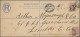 Sierra Leone - Postal Stationery: 1899, Registered Envelope QV 2d. Blue, Large S - Sierra Leona (1961-...)