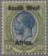 South West Africa: 1923, The First Issue Complete, Hinged Set In High Standard Q - South West Africa (1923-1990)
