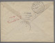 Tunisia: 1945, 7.12., Erstflug Tunis-Athen, Recobrief Mit Sonderstempel, Kab. - Tunisia (1956-...)