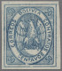 Bolivia: 1867-68, Condor Issue, 10 C Black And 50 C Light Blue, Unused, Most Pro - Bolivie