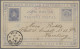 El Salvador - Postal Stationery: 1888, JUN 13, PSC 3c Ultramarine With Oval ADMO - El Salvador