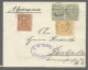 Columbia: 1900, Two Letter From The German Residence Bogota (with Paper Seals On - Colombia