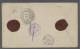 Mexico: 1890, PSE 10c Red Uprated With 10c Red, Sent From MEXICO Via New York To - Mexico