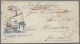 United States Of America: 1861 (ca.), Attraktiver Patriotic Cover Aus Dem Bürger - …-1845 Prefilatelia