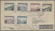 Albania: 1951 Registered Airmail Cover To The US Bearing Complete Set Of The 195 - Albania