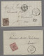 Belgium: 1866-1869, Leopold I., Freimarkenausgabe 1865-66, 10 C. Bis 40 C. Jewei - Briefe U. Dokumente