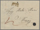 Bosnia+Herzegovina -  Pre Adhesives  / Stampless Covers: 1857, Brief Aus DERVENT - Bosnia And Herzegovina