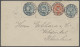 Denmark - Postal Stationery: 1894, 4 Öre-Ganzsachenumschlag, Entwertet "KJOBENHA - Enteros Postales