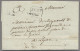 France -  Pre Adhesives  / Stampless Covers: PETITE POSTE, Vier Briefe (1776 Bis - 1792-1815: Conquered Departments