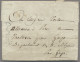 France -  Pre Adhesives  / Stampless Covers: 1795, 29.März, Brief Aus Paris Dati - 1801-1848: Precursors XIX