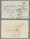 France -  Pre Adhesives  / Stampless Covers: 1795, 1813, Zwei Briefe Nach Italie - 1801-1848: Précurseurs XIX