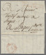 France -  Pre Adhesives  / Stampless Covers: 1815, 23.Aug., Brief Von Paris Nach - 1849-1876: Classic Period