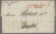 France -  Pre Adhesives  / Stampless Covers: 1820-1867, Eingangspost Aus ÜBERSEE - 1849-1876: Période Classique