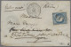 France - Ballon Monté: 1870, Ceres 20 C. Blau, Entwertet Mit Punktrautenstempel - Air Post