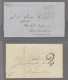 Great Britain -  Pre Adhesives  / Stampless Covers: 1830-1858, Kleine Partie Aus - ...-1840 Prephilately